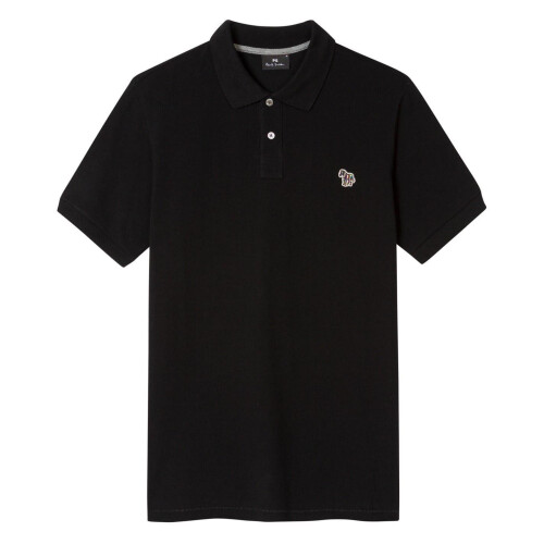 Paul Smith (S, Black) Paul Smith Mens Zebra Regular Polo Shirt 2