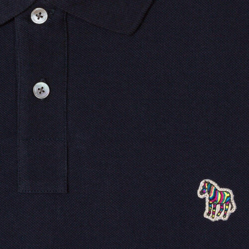 Paul Smith (L, Navy) Paul Smith Mens Zebra Regular Polo Shirt 2
