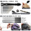 66Pcs 3D Printer Tools Kit with Storage Case, 3D Printer Accessories - Deburring Tool, 3D Printer Removing Scrapers 5