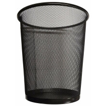 Circular Mesh Wastebasket Trash Can, Waste Basket Garbage Can Bin for Bathrooms,
