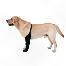 (black left leg, XXL) Manchon de patte de chien étanche, 4XL noir patte droite, néoprène, protection post-opératoire contre le léchage