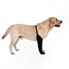 (black right leg, XXL) Manchon de patte de chien étanche, 4XL noir patte droite, néoprène, protection post-opératoire contre le léchage