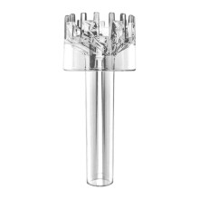 (14mm) Aquarium Surface Skimmer, Transparent Acrylic Fish Tank Oil Film Remover, Rotating Detachable Filter Basket for Aquariums
