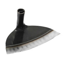 (28.5cm) Heavy Duty Carbon Steel Farm Hoe, Manual Weeds Removal, Agricultural Digging Cultivating Loosening Tool, Multiple Head Width Options