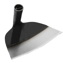 (21cm) Heavy Duty Carbon Steel Farm Hoe, Manual Weeds Removal, Agricultural Digging Cultivating Loosening Tool, Multiple Head Width Options