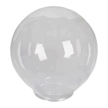 (Diameter 25cm) Acrylic Globe Light Cover 30cm Weatherproof Replacement Compatible with Post Lights, Wall & Ceiling Fixtures