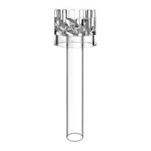 (12mm) Aquarium Surface Skimmer, Transparent Acrylic Fish Tank Oil Film Remover, Rotating Detachable Filter Basket for Aquariums