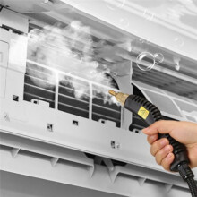 Portable Steam Cleaner 15 Seconds to Produce Steam Leakage Protection Anti-Dry Burning Handheld Steam Cleaner EU Plug A