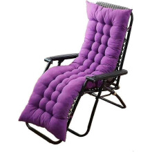 (Purple, 175x48x8cm) Almofada para Espreguiçadeira Compatível com Móveis de Jardim, Poliéster, 155x48x8cm, Preto Vermelho Cinza Azul Marinho