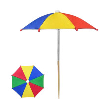 (watermelon color) Guarda-sol para Plantas de Varanda com Estrutura de Aço, Proteção Solar e Chuva, 2735cm, 11 Cores