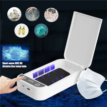 UV Ozone Sterilization Box for Tattoos Pens, Eyelash Extensions Multifunctional Disinfection with Aromatherapy