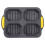 Baking Mould Restaurant Hamburger Bun Silicone Mold Foldable Reusable Bread Pan Heat Resistance DIY Kitchen Tool 1