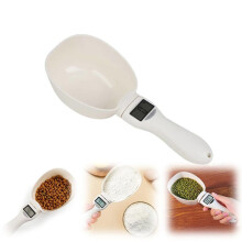 Food Measuring Scoop Scale Kitchen Scale Spoon Digital Spoon Scale for Pet Food Measuring Scoop with Led Display