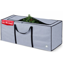 Heavy Duty Christmas Tree Storage Bag 7ft Grey