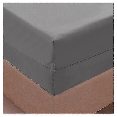 (gray, Full 137X190X36cm) Capa de Colchão Impermeável Totalmente Encerrada com Zíper para Cama de Casal, 15-17 Polegadas, 300TC