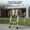 (2.6M 8.5FT) Telescopic & Extendable Heavy Duty Step Ladder 3