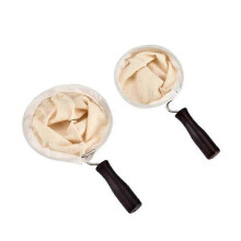 (A) Reusable Cloth Coffee Filter Bag with Stainless Steel Handle for Hand Brewing