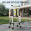 (3.2M 10.5FT) Telescopic & Extendable Heavy Duty Step Ladder 5