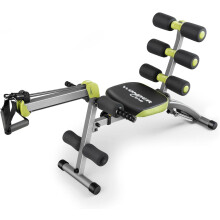 Wonder Core 2 - 12 in 1 Exercise Machine - Built in Twisting Seat and Rower for At Home Gym Workouts - Core Strength Training