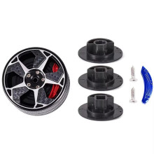 Rc Remote Transmitter Metal Handwheel for X6pm Flysky Nobel Nb4x10p Emitter Accessory Remote Transmitter Retrofit Kit A