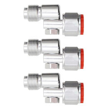 3Pcs 235486 7/8 Inch Thread Airless Paint Sprayer Swivel Joint for 180Degree Rotation Airless Paint Sprayer Swivel Joint