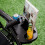 LIVIVO Gravity Chair Side Table - Grey 3