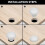 100pcs 8mm White Plastic Plugs - Hole Plugs Snap-in Locking 4