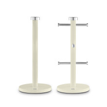 Swan TownHouse Towel Pole & Mug Tree Kitchen Set SWKA18531CN (Cream)