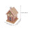 Christmas Gingerbread House Lighted Ornament Figurine Decor 2