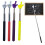 (Black) Finger Pointer Stick Professional Telescopic Teachers Pointer Long-lasting Handheld Pointer Stick for Classroom KAESI 3