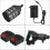 Idropulitrice portatile a batteria da 21 V e 100 bar con 2 batterie incluse. 3