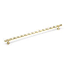 (320mm Handle) Brass Gold Textured Cabinet Handles & Pull Knob