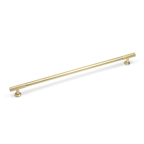 (320mm Handle) Brass Gold Textured Cabinet Handles & Pull Knob
