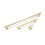 (320mm Handle) Brass Gold Textured Cabinet Handles & Pull Knob 10