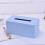 (Beige)Dispenser fazzoletti moderno semplice passo con colori macaron per auto e uso bagno 3