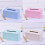 (Beige)Dispenser fazzoletti moderno semplice passo con colori macaron per auto e uso bagno 5