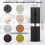 Electric Automatic Salt and Pepper Grinder Set with Rechargeable Base 2 Adjustable Coarseness Portable Grinder 4