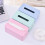 (Beige)Dispenser fazzoletti moderno semplice passo con colori macaron per auto e uso bagno 8