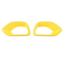 For 2019-2021 Charger SCAT PACK / HELLCAT Fresh-Air Grille Insert/Bezel Set 68417505AA 68417504AA Yellow