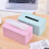 (Green)Dispenser fazzoletti moderno semplice passo con colori macaron per auto e uso bagno 6