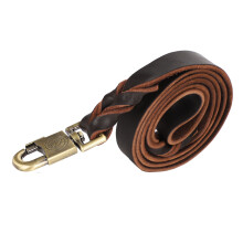 Hundeleine Leder geflochten 150cm 2,5cm breit