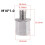 Bicycle Hub Hitch Adapter, M10x1.0 Thru Axle Adapter, Universal Bicycle Trailer Coupling Connector 6