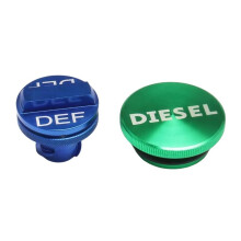 Tapa del Tanque de Diésel para Ram 2013-2018. Tapa de Aleación de Aluminio para el Tanque de Diésel.