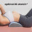 (Grey) Neck and Back Stretcher, EVA Foam Posture Corrector for Upper & Lower Back Support 2