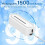 Automatic Soap Dispenser Wall Mount for Bathroom, 14.2oz Rechargeable Touchless Auto  Foaming Hand Soap Dispenser 6