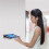 Wall Mount Storage Organizer for Keyboard, Tablet, E‑Book, Adjustable Space-Saving Display Rack with Anti-Slip Pads 7