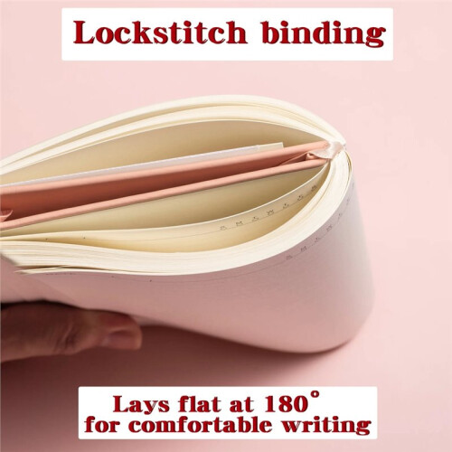 Hard Shell A5 Notebook with Elastic Band PU Leather Diary, Suitable for Office, School and Daily Note-Taking Black 2