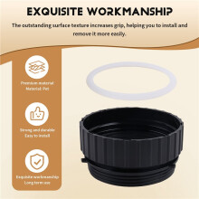 Adapter for BN301 Blender and Wide-Mouth Mason Jar - Blend Directly in Glass Jar Replace Plastic Cup