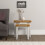 Seconique Windsor Nest Of 2 Tables - Ivory/Oak 1