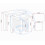Seconique Windsor Nest Of 2 Tables - Ivory/Oak 7